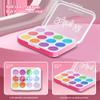 Pretend Makeup Kit for Girls, 11 Pcs Kids Cosmetic Pretend Play Beauty Make Up Set, Not Real Eye Shadow Blush Palette Lipstick wit Hand Bag, Pink view 3