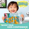 240 pcs Potty Training Stickers, Firefighter Potty Sticker Chart, Potty Reward Charts for Toddlers, Potty Training Chart for Kids, Potty Chart for Toddlers Boys with Stickers Show Options view 2