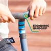 Chillafish Poogi Pogo Stick with Centralized Extra Foot Pedal to Balance on One Foot and Versatile Soft-Touch Handgrip for One or Two Hands, Ages 9 and up, Blue view 3