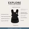 Baby Tula Explore Carriers - Breathable Baby Carrier Newborn to Toddler - Adjustable Toddler Carrier - Multiple Ergonomic Positions Front and Back - Ergonomic Fit for 7-45 lb - Mesh, Urbanista view 3