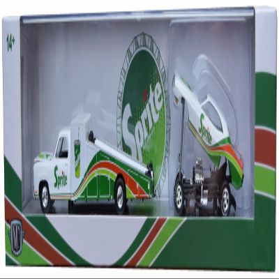 M2 Machines 1974 Dodge Truck & 1971 Dodge Challenger Funny Car, 7250 pcs Worldwide 1:64 Scale die cast