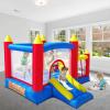 Baralir Inflatable Bounce House with Ball Pit Room for Kids 3-6, Indoor Bounce House with Slide, Blow Up Jumping Castle with Blower, Ball Pit with Sun Cover for Outdoor, Perfect for Kids Party view 2