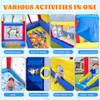Baralir Inflatable Bounce House with Ball Pit Room for Kids 3-6, Indoor Bounce House with Slide, Blow Up Jumping Castle with Blower, Ball Pit with Sun Cover for Outdoor, Perfect for Kids Party view 3