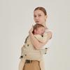 GOOSEKET 365 Toddler Carrier, 100% Cotton, Lightweight, Easy-to-USE, Portable, Suitable from 6-48 Months, Supports UP to 44LBS (Beige) view 3