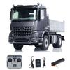 wheelfun 1/14 4x4 Kabolite 5701 RC Dump Truck Remote Control Dumper Car 2-Speed Transmission 3 in 1 Mainboard Motor Servo Sound Light Truck Model(Grey) view 1