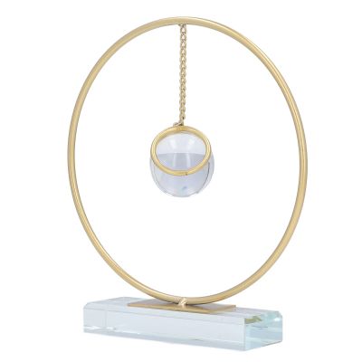 Crystal Ball Ornament Modern Simple Abstract Style Add Vitality Safe Widely Used Fortune Teller Crystal Ball