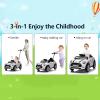 Voupou Kids Push Car,Ride On Car,Licensed MINI Cooper Toddler Push Car Toy with Adjustable Push Rod, Horn Music, Seat Belt,- Ideal Stroller Substitute for Kids 1-3 Years Old view 2