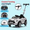 Voupou Kids Push Car,Ride On Car,Licensed MINI Cooper Toddler Push Car Toy with Adjustable Push Rod, Horn Music, Seat Belt,- Ideal Stroller Substitute for Kids 1-3 Years Old view 4