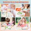 ABC Learning Toys for Kids Ages 3-5, Talking Flash Cards for CVC Word & Math Games for Kids 5-7 Preschool Kindergarten Gifts for Boys & Girls Autism Sensory Speech Therapy Toys view 2