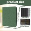1000+ Pockets Card Binder,16 Pockets Trading Card Binder Ringless Side Loading Trading Card Album Folder for YuGiOh,MTG,TCG,Game Cards,Sports Cards,Business Cards(Dark Green) view 2