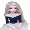 1/3 BJD Doll Kawaii Doll Move Joints Handmade Makeup Cute 24 Inches Collectible Cartoon Dress up Dolls Best Gift (D) view 1