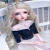 1/3 BJD Doll Kawaii Doll Move Joints Handmade Makeup Cute 24 Inches Collectible Cartoon Dress up Dolls Best Gift (D) view 3