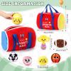 HyDren 7 Pcs My First Sports Bag Plush Toys Playset, Bulit-in Bell Sports Balls and Trophy for Kids Throwing Toys Gift for Boys Girls Early Education view 2