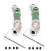 2 pcs Metal Rear Center Drive Shaft CVD Transmission Shaft for 1/12 Wltoys 12423 12428 12628 FY03 RC Car Rock Crawler(Green) view 1