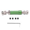 2 pcs Metal Rear Center Drive Shaft CVD Transmission Shaft for 1/12 Wltoys 12423 12428 12628 FY03 RC Car Rock Crawler(Green) view 3