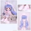 1/6 BJD Dolls Kawaii Doll 28 Move Joints Handmade Makeup Cute 12 Inches Collectible Cartoon Dress up Dolls Best Gift (E) view 3