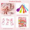 26 Pcs Kids Chef Set, Includes Apron, Hat, Mittens, and Real Cooking Utensils, Kitchen Play Set for Girls Age 3 and Up view 3