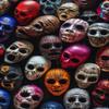 1000 Pieces of Puzzle,Halloween Scary Mask Halloween Series Wooden Puzzle,Dust-Free Perfect Interlocking, Suitable for Home Decoration,Birthday Gifts,Suitable for Both Men and Women view 1