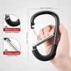 SURDOCA Stroller Hooks, Large Stroller Hooks for Bags, Universal Stroller Clips and Hooks, Mommy Hook for Stroller Heavy Duty, Stroller Accessories for Mom view 3