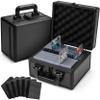 FunGuys TopLoader Storage Box - Holds 400+ Trading Cards, One Touch Card Holder view 1