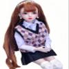 1/3 BJD Doll Kawaii Doll Move Joints Handmade Makeup Cute 24 Inches Collectible Cartoon Dress up Dolls Best Gift (A) view 1