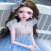 1/3 BJD Doll Kawaii Doll Move Joints Handmade Makeup Cute 24 Inches Collectible Cartoon Dress up Dolls Best Gift (I) view 2