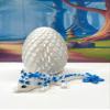 3D Printed Baby Dragon with Dragon Egg, Articulated White and Blue Cherry Blossom Dragon, Fidget ADHD AutismToy, Executive Desk Toy BD004WB view 1