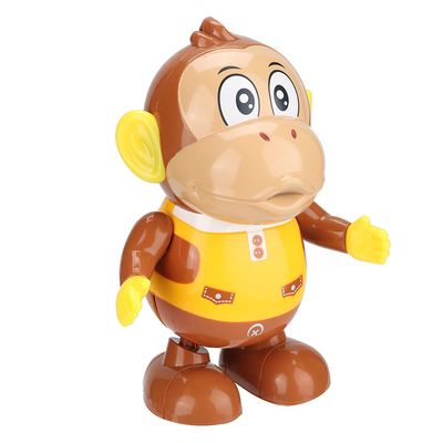 BTSEURY Electric Kid Toy, Light Music Toy, Dancing Swinging Toy, Cartoon Monkey Light Music Robot Children Entertainment