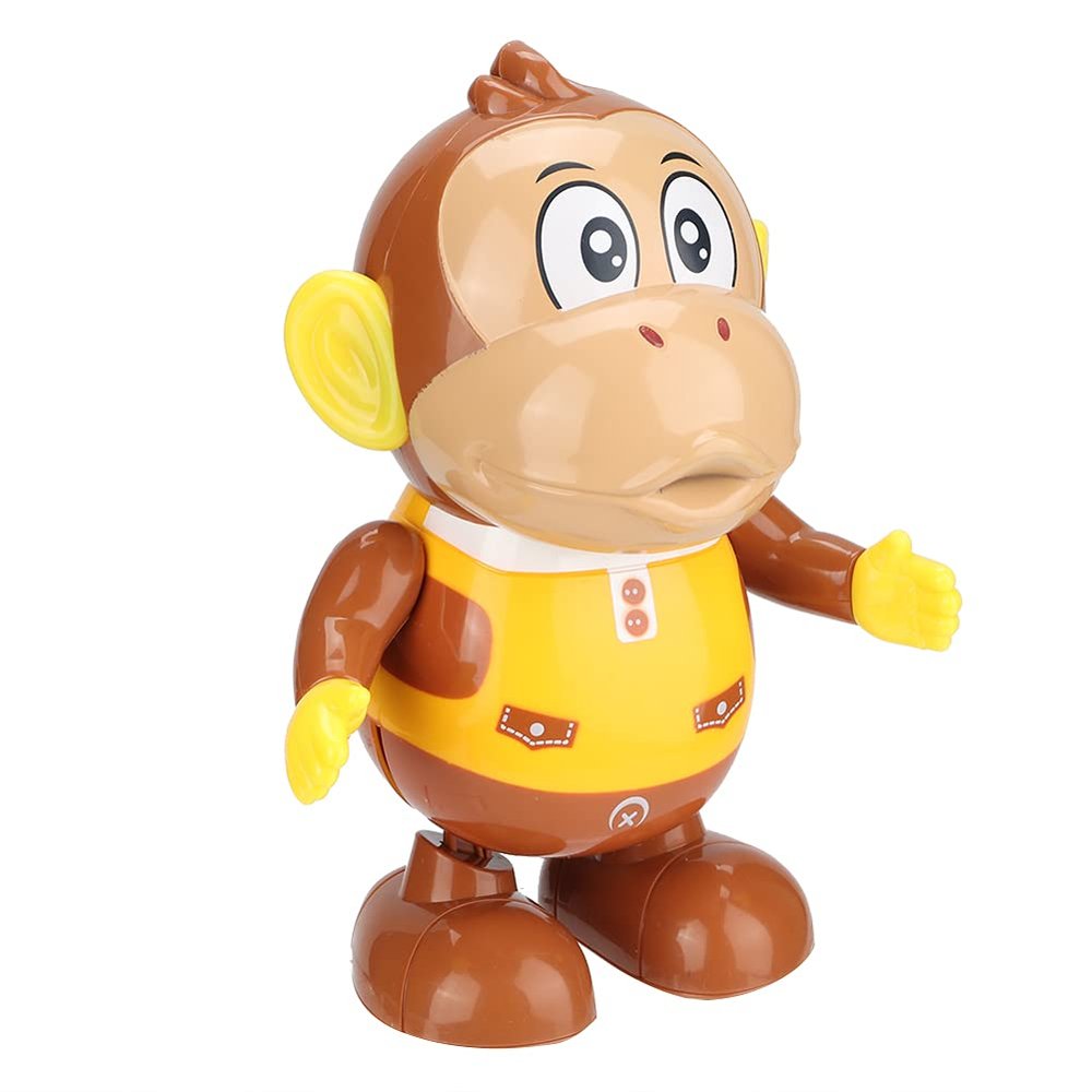 BTSEURY Electric Kid Toy, Light Music Toy, Dancing Swinging Toy, Cartoon Monkey Light Music Robot Children Entertainment