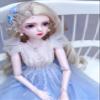 1/3 BJD Doll Kawaii Doll Move Joints Handmade Makeup Cute 24 Inches Collectible Cartoon Dress up Dolls Best Gift (J) view 2