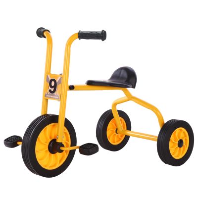 Kids Tricycle for Rider Age 2+, Big Wheel Trike with Rubber Wheels, Preschool Daycare Tricycle Bike, Birthday Toys Gift for Boys and Girls