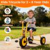 Kids Tricycle for Rider Age 2+, Big Wheel Trike with Rubber Wheels, Preschool Daycare Tricycle Bike, Birthday Toys Gift for Boys and Girls view 2