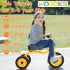 Kids Tricycle for Rider Ages 2+, Preschool Kids Trike Bike, Big Wheel Tricycle with Inflation-Free Rubber Wheels, Gift and Toy for Boys and Girls view 2