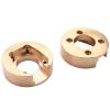 DAIHAOUU 2Pcs 110G Brass Counterweight Balance Weight for Absima for CR3.4 for Sherpa for KHAMBA for CR1.8 for Yucatan RC Crawler Car Upgrade Parts view 2