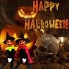 Rugwun 2026 New Halloween Pumpkin Elf Doll,14Inch Handmade Stuffed Pumpkin Elf Toys,Halloween Pumpkin Elf Doll Ornament, Birthday Supplies,Accessories for Halloweens Xmas (B2) view 2