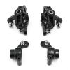 DAIHAOUU Steering Knuckle C-Hub Carrier Rear Hub Carrier Set for Wltoys 144001 144010 124016 124017 124019 RC Car Spare Parts view 1