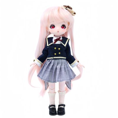 1/6 BJD Dolls Kawaii Doll 28 Move Joints Handmade Makeup Cute 12 Inches Collectible Cartoon Dress up Dolls Best Gift (H)