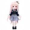 1/6 BJD Dolls Kawaii Doll 28 Move Joints Handmade Makeup Cute 12 Inches Collectible Cartoon Dress up Dolls Best Gift (H) view 1