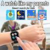 iCHOMKE Kids Smart Watch, Girls Boys Smartwatch with 32 Games Camera Video Recorder Player,Pedometer,Christmas Birthday Learning Toys Gifts for 4-10 Years Children (Black) view 2