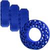 hopsupRC RC 1.9" Wheel Tires Waterproof Silicone Tire Insert for 1/10 SCX10 90046 AX103007 SCX10 II SCX10 III TRX4 TRX6 Gen7 8 D90 VS4-10 MST CFX,Silicone Fit Inner Filler Upgrades Part.(Navy Blue) view 1