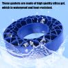 hopsupRC RC 1.9" Wheel Tires Waterproof Silicone Tire Insert for 1/10 SCX10 90046 AX103007 SCX10 II SCX10 III TRX4 TRX6 Gen7 8 D90 VS4-10 MST CFX,Silicone Fit Inner Filler Upgrades Part.(Navy Blue) view 3
