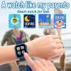 iCHOMKE Kids Smart Watch for Girls Boys Age 4-10, 32 Games, HD Touch Screen, Video Camera, Music Player, Alarm, Educational Toy Gift for Christmas Birthday (Blue) view 2