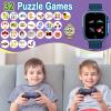 iCHOMKE Kids Smart Watch for Girls Boys Age 4-10, 32 Games, HD Touch Screen, Video Camera, Music Player, Alarm, Educational Toy Gift for Christmas Birthday (Blue) view 4