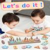 kecristv Montessori Toys for 1 2 Year Old Girl and Boy Birthday Gifts, Shape Sorter Wooden Toys for Toddlers Age 1-3 2-4, Learning Educational Sensory Stacking Toddler Puzzles view 2