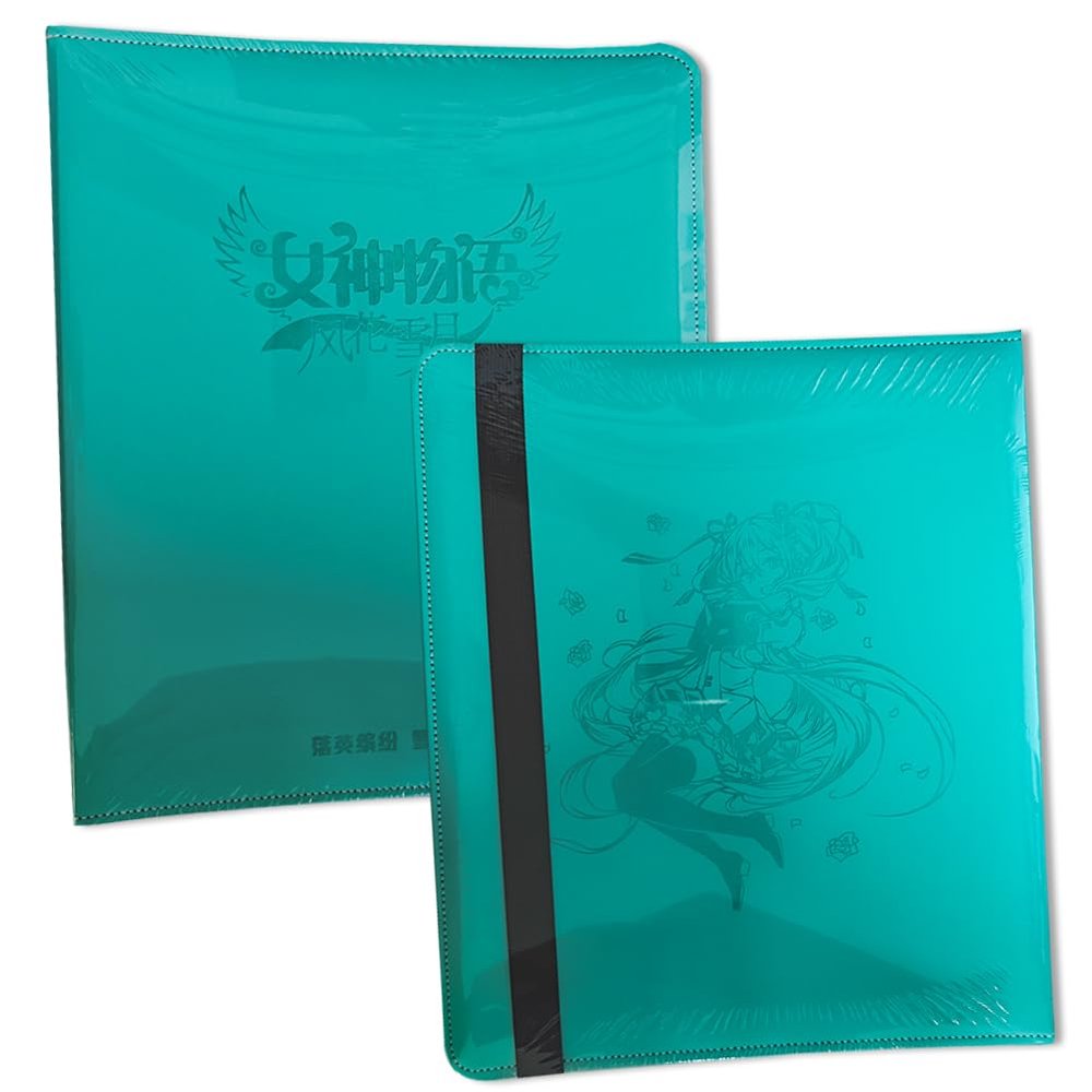 KUPAIDE Goddess Story - Big Collection Book - Booster Box Goddess Story MEIKA Series Anime Collection Cards (Green)