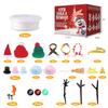 LAHAND 12-Pack Christmas Snowman Crafts Sets for Kids, Modeling Clay Snowman DIY Kit,Christmas Stocking Stuffers for Kids, Perfect for Winter Children's Holiday Party Decoration Gifts view 2
