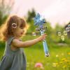 Fleeting Time Light Up Frozen Snowflake Wand - Snowflake Wand with Music Spray, Magic Wand Toys for Girls and Boys, Magical Princess Sensory Toys, Christmas and Birthday Gifts (Blue) view 3