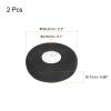 MECCANIXITY RC Airplane Wheels 2.3" OD x 0.66" T Aircraft Sponge Wheels Foam Wheel Replacement for DIY RC Model Plane 2 Pcs view 2