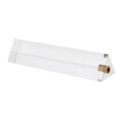 FeiYeup Prism Photo Photography Triangular Prism with 1/4 Inch Thread Professional Optical Glass Create Light Rainbow Effect