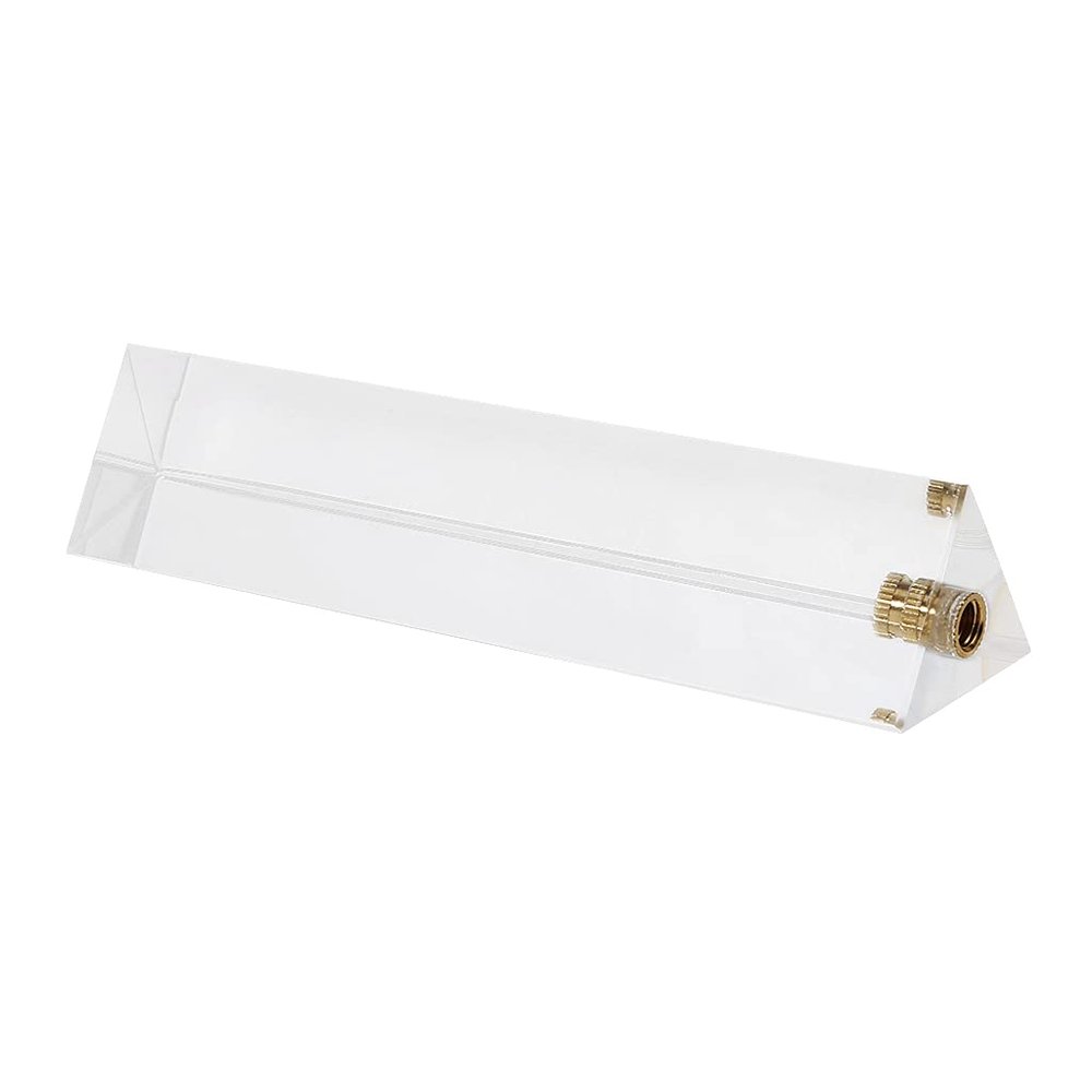 FeiYeup Prism Photo Photography Triangular Prism with 1/4 Inch Thread Professional Optical Glass Create Light Rainbow Effect